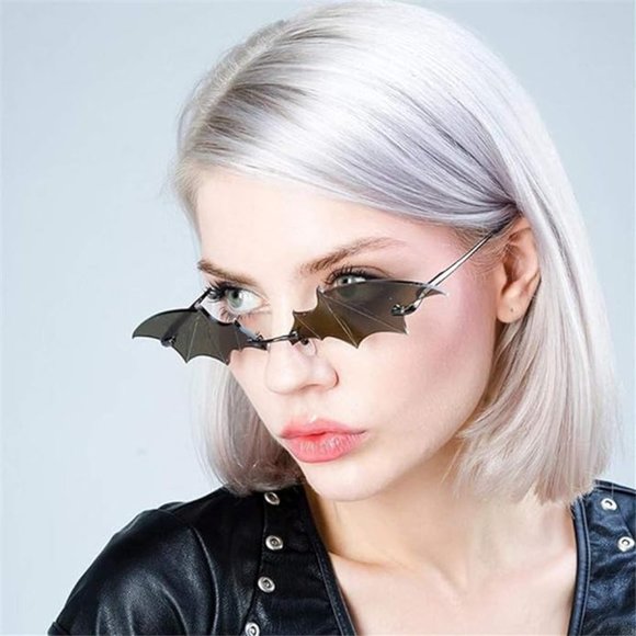 Black Bat party sunglasses main image 6